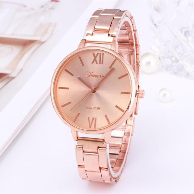 tendencia de mujer 2020 Luxury Ladies Gold Watch Women Golden Clock Female Women Dress Rhinestone Quartz Watches Feminine