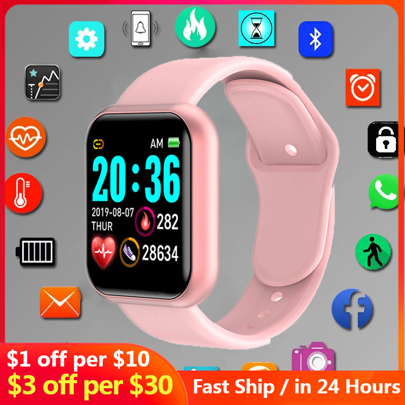 Women Watches Digital Smart Sport Watch Digital Led Electronic Wrist Watch Bluetooth Fitness Wristwatch Men Kids Hours Hodinky