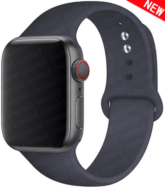 Silicone strap For Apple Watch band 44mm 40mm 42mm 38mm 44 45 mm 3 4 5 6 se correa watchband bracelet iWatch series 7 41mm 45mm