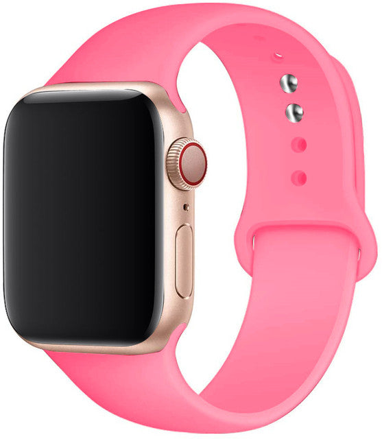 Silicone strap For Apple Watch band 44mm 40mm 42mm 38mm 44 45 mm 3 4 5 6 se correa watchband bracelet iWatch series 7 41mm 45mm