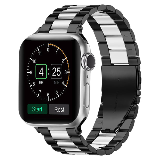 Metal Band For Apple Watch 7 45mm 41mm band new stainless steel bracelet wristband For iWatch 6 5 4 3 2 SE 44mm 40mm 42mm correa