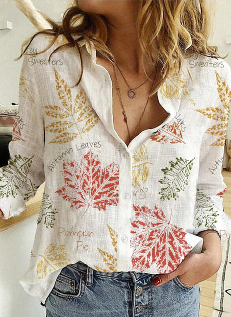 New Elegant Women shirt casual long-sleeved blous  temperament  shirt Women