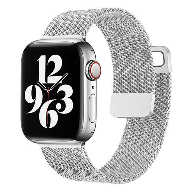 Strap For Apple watch Band 44mm 40mm 45mm 41mm 42mm 38mm Accessories Magnetic Loop smart watch bracelet iWatch series 7 4 5 6 SE