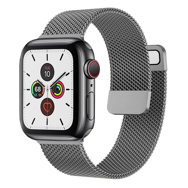 Strap For Apple watch Band 44mm 40mm 45mm 41mm 42mm 38mm Accessories Magnetic Loop smart watch bracelet iWatch series 7 4 5 6 SE