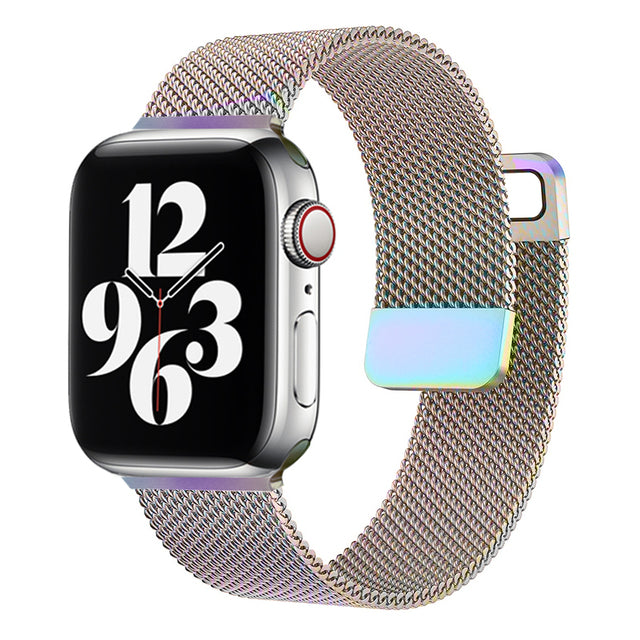 Strap For Apple watch Band 44mm 40mm 45mm 41mm 42mm 38mm Accessories Magnetic Loop smart watch bracelet iWatch series 7 4 5 6 SE