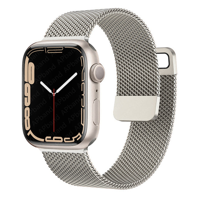 Strap For Apple watch Band 44mm 40mm 45mm 41mm 42mm 38mm Accessories Magnetic Loop smart watch bracelet iWatch series 7 4 5 6 SE