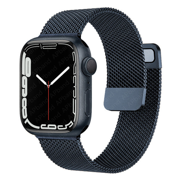 Strap For Apple watch Band 44mm 40mm 45mm 41mm 42mm 38mm Accessories Magnetic Loop smart watch bracelet iWatch series 7 4 5 6 SE